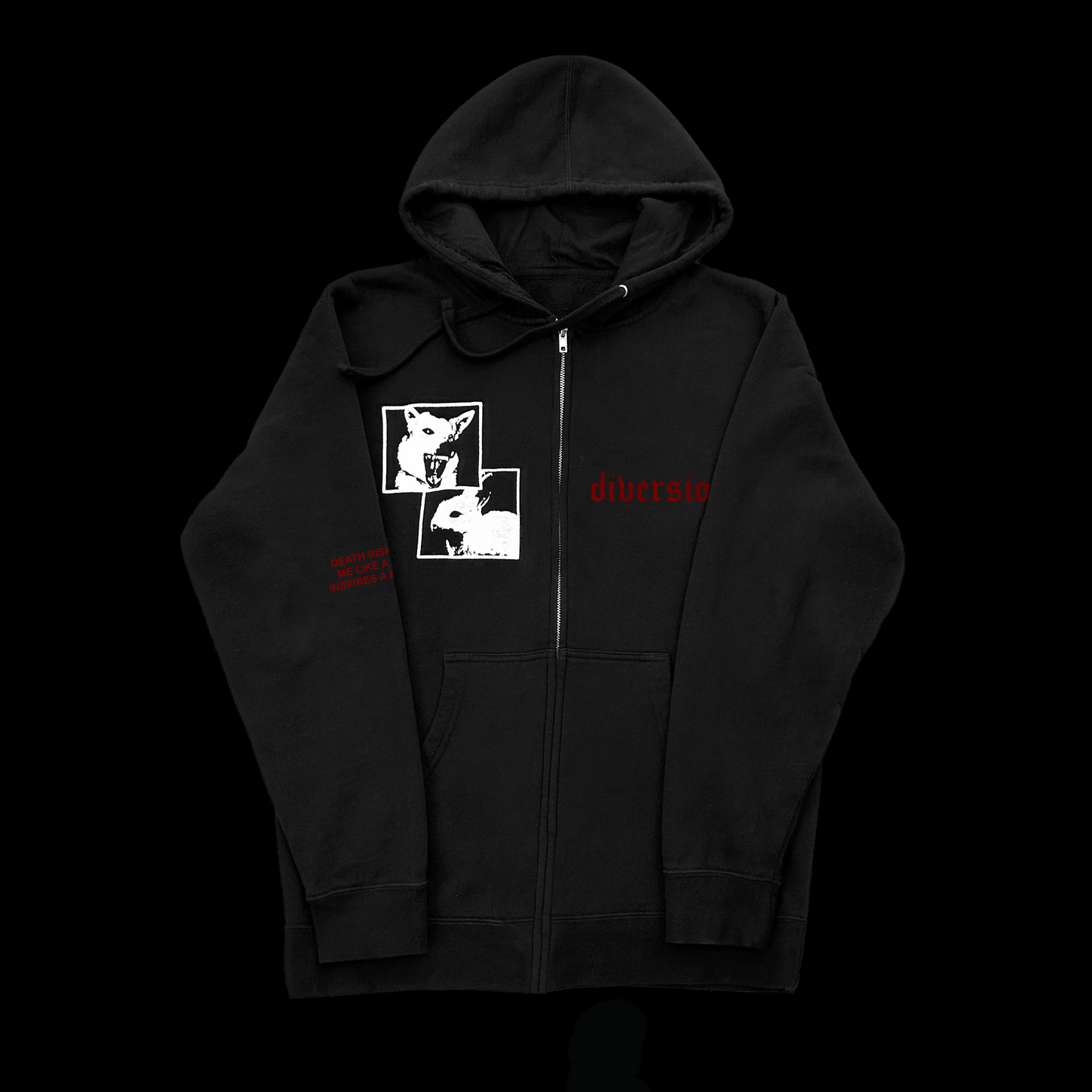 DEATH ZIP UP
