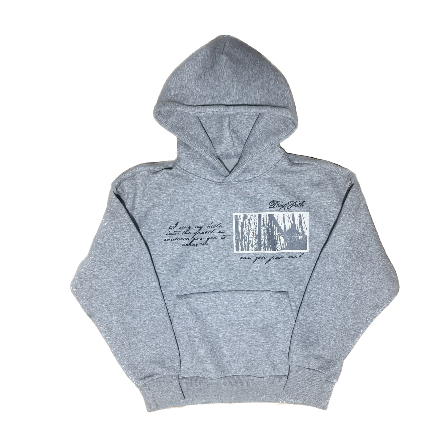 DRAG PATH BOXY HOODIE (SMALL)